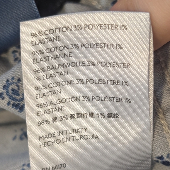 Pilcro Anthropologie vintage straight jean black size 32 distressed - Picture 11 of 12